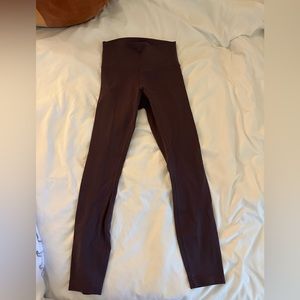 Lululemon wunder under leggings 25’